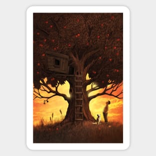 Under The Apple Tree Sticker